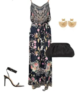 Gems Floral Jumpsuit