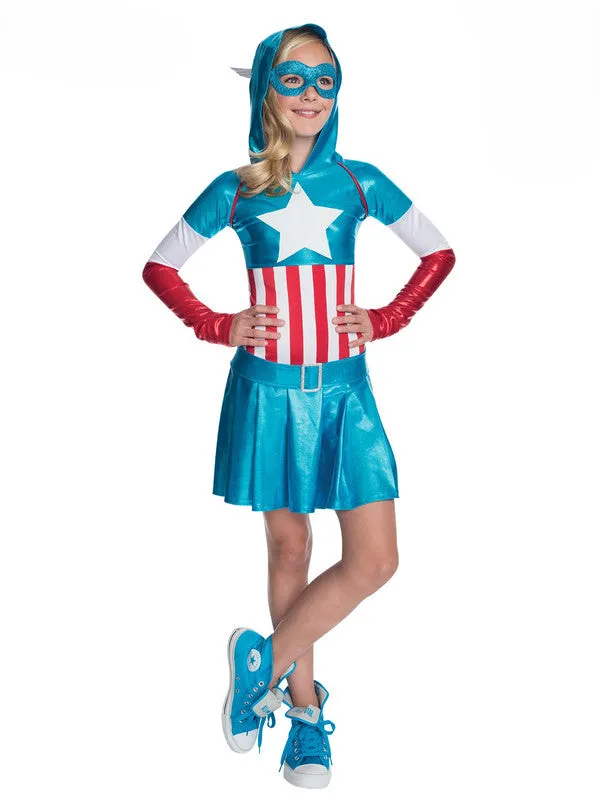 Girls Costume - American Dream Hoodie Dress