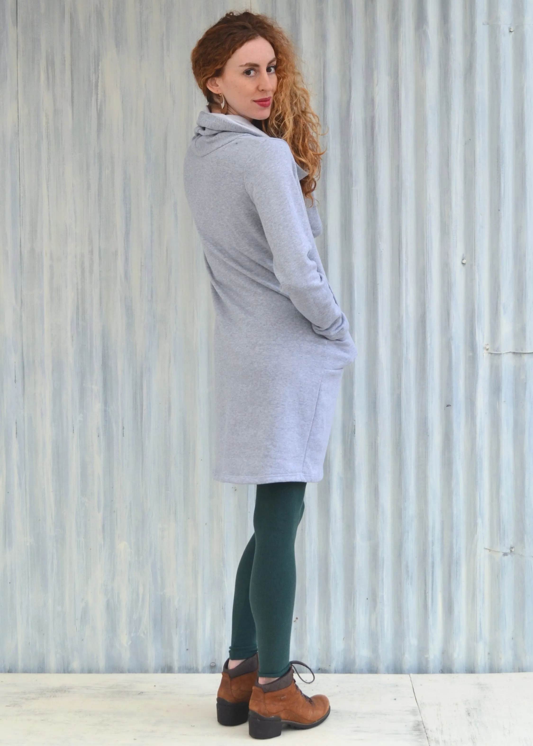 Gray Harper Tunic Dress