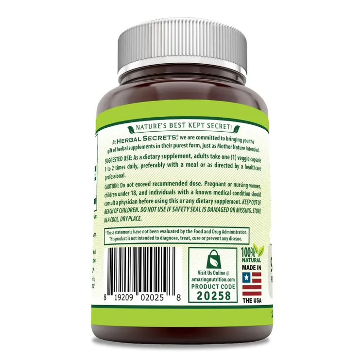 Herbal Secrets Maca | 950 Mg | 120 Veggie Capsules