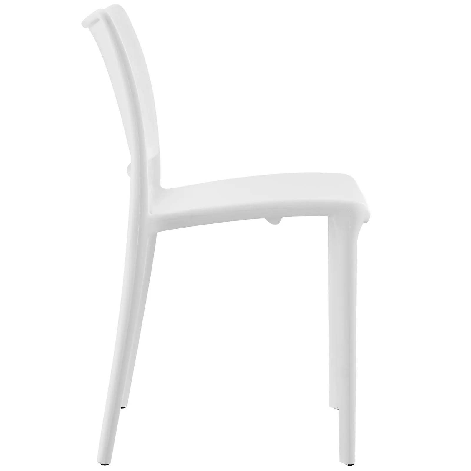 Hipster Dining Side Chair Set of 4 White EEI-2425-WHI-SET