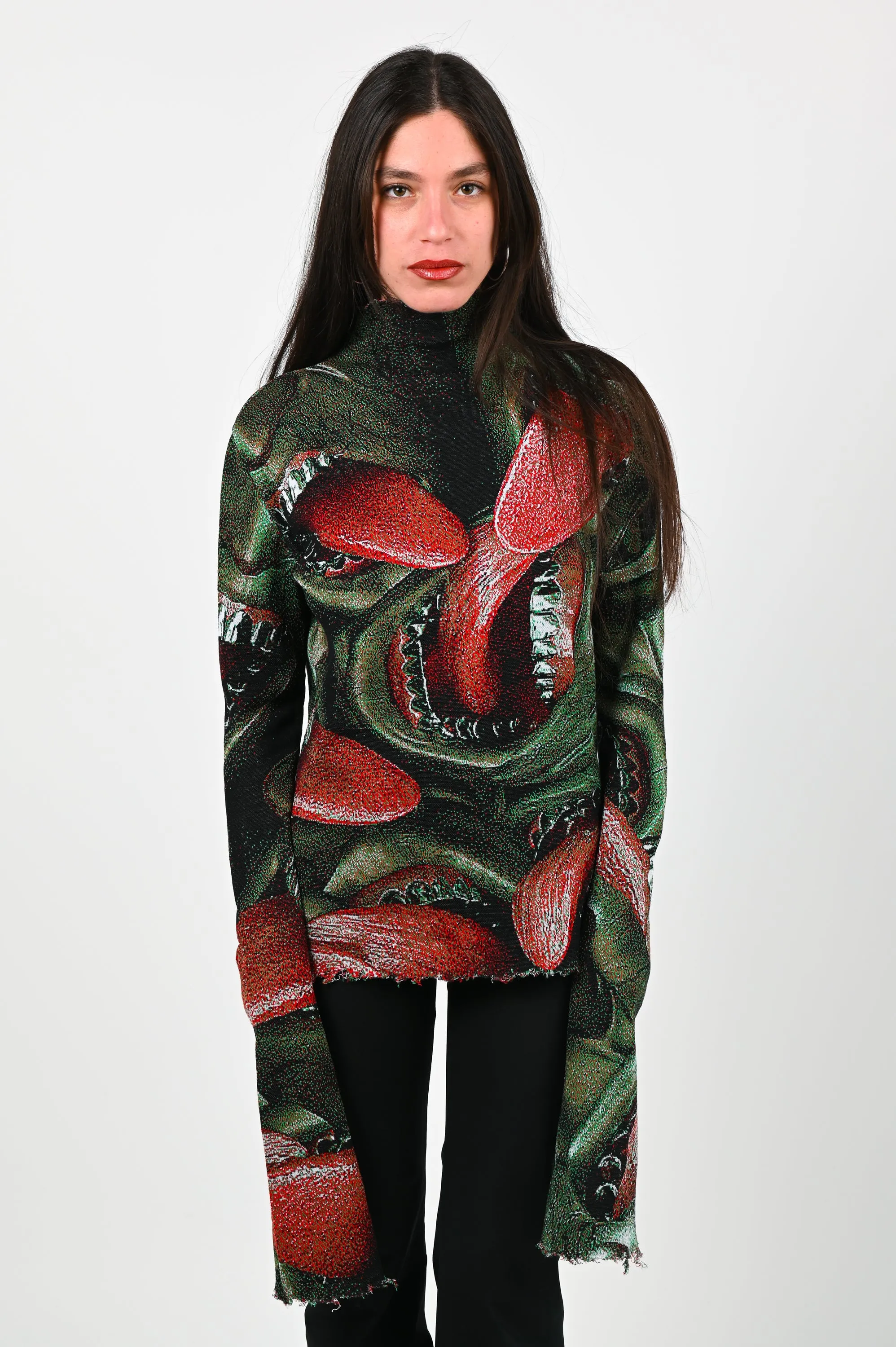 IDEN 'Immersist' Fine Knit Turtleneck