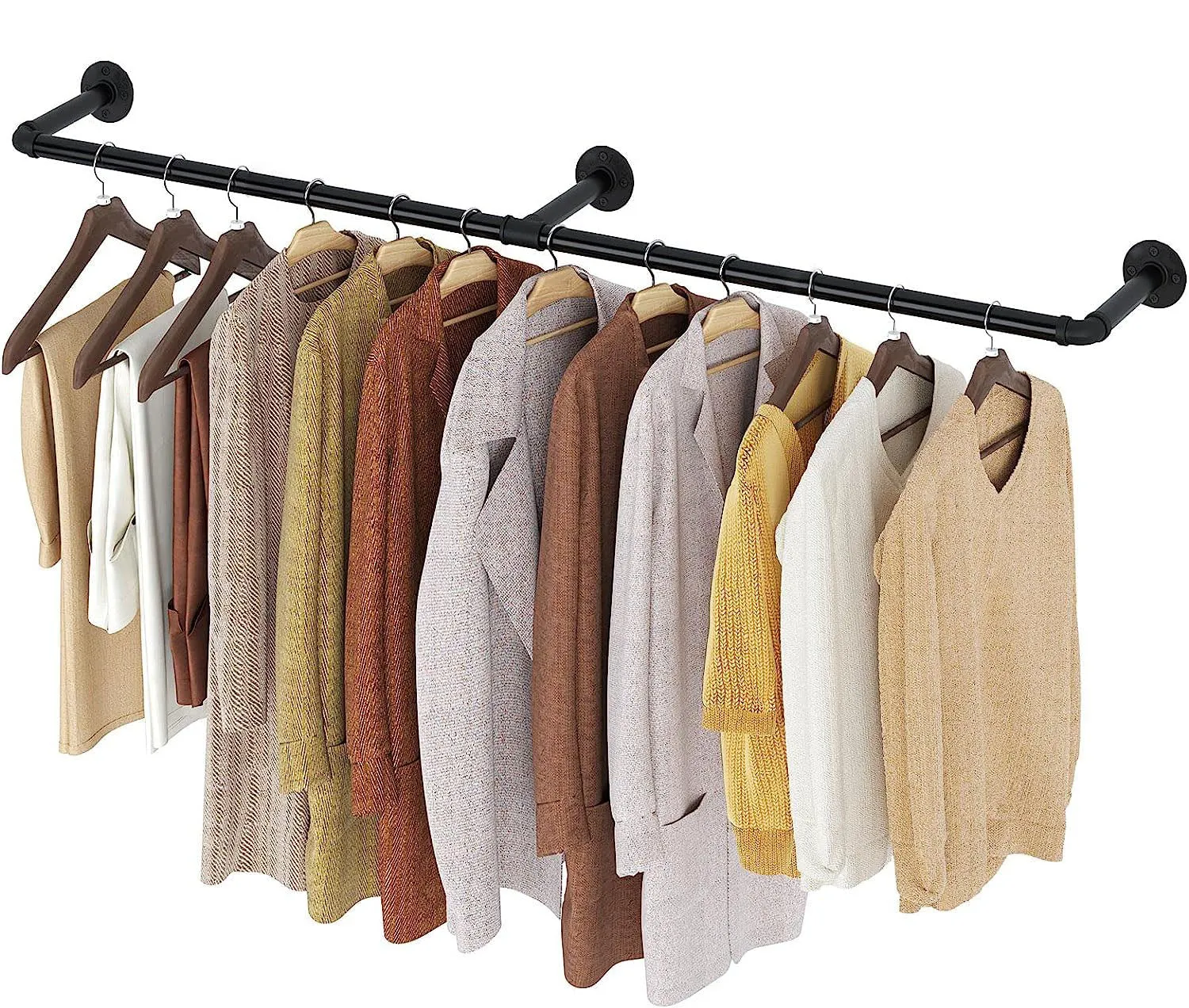 Industrial Pipe Clothes Rack-200CM