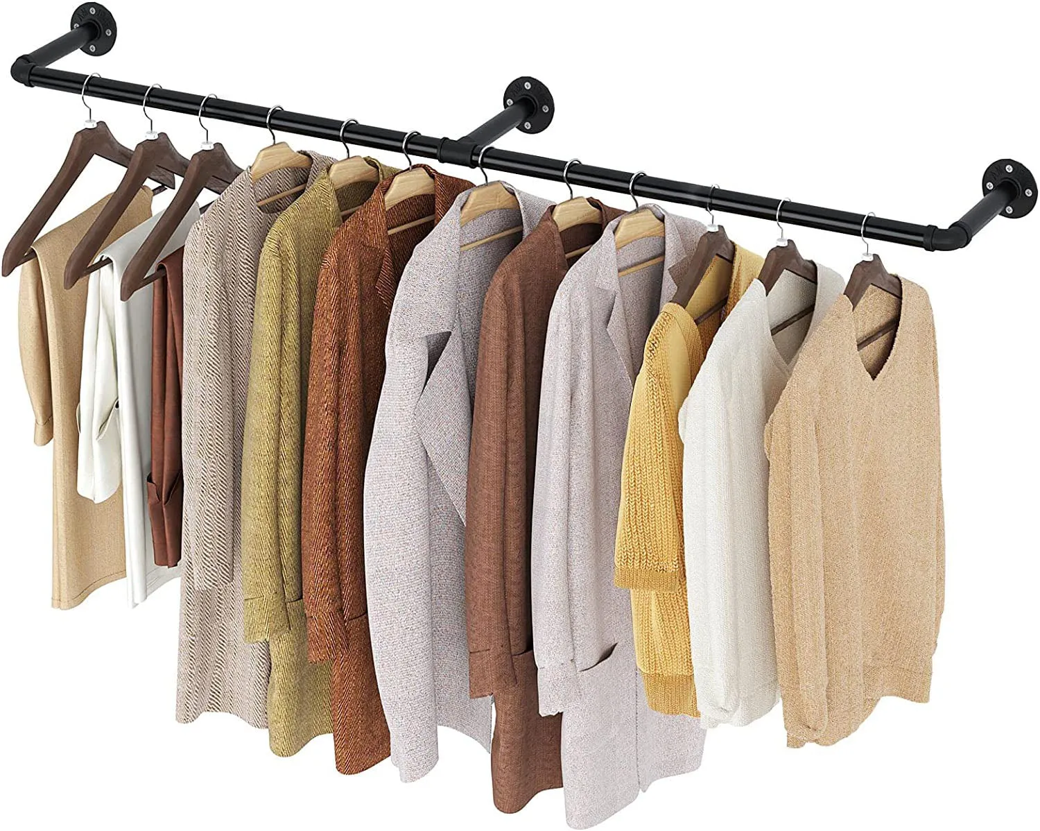 Industrial Pipe Clothes Rack-200CM