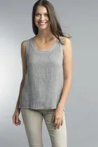 Italian Linen Tank Top