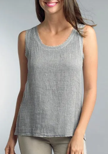 Italian Linen Tank Top