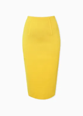 Jolie - Yellow Executive Suit Skirt