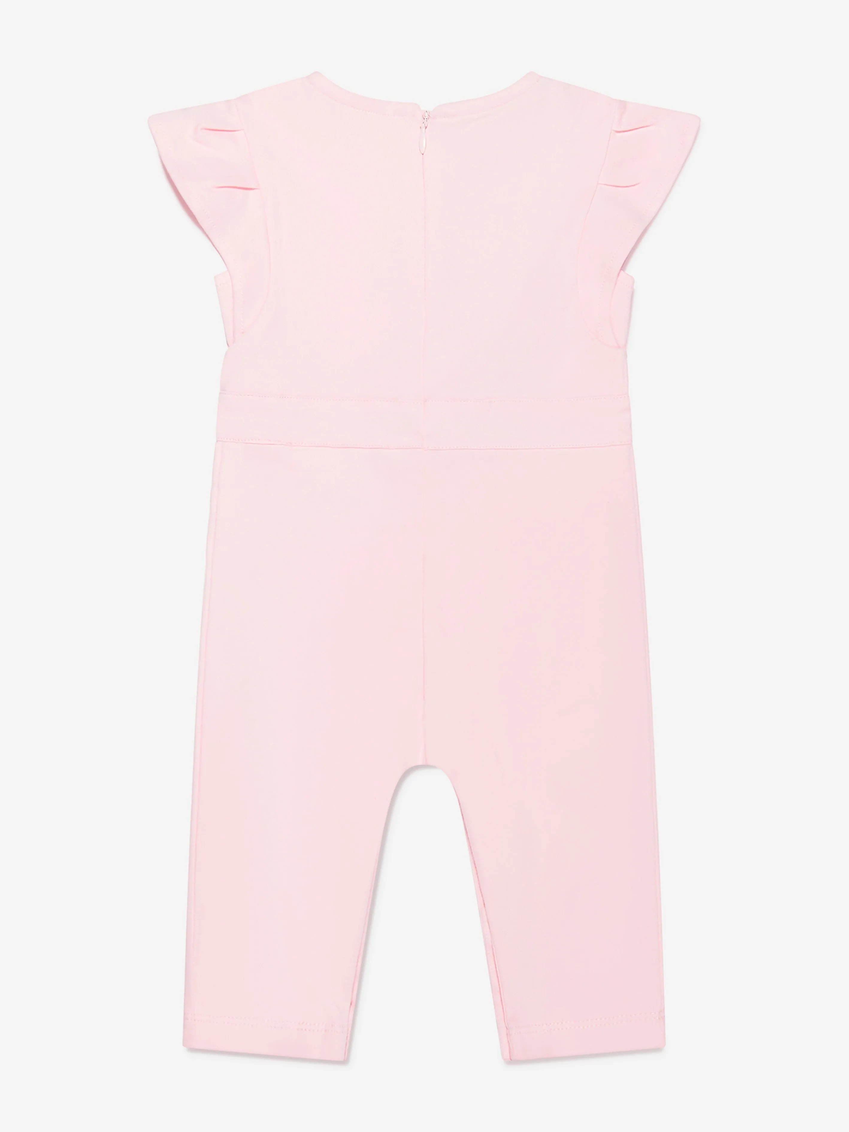 Karl Lagerfeld Baby Girls Choupette Jumpsuit in Pink