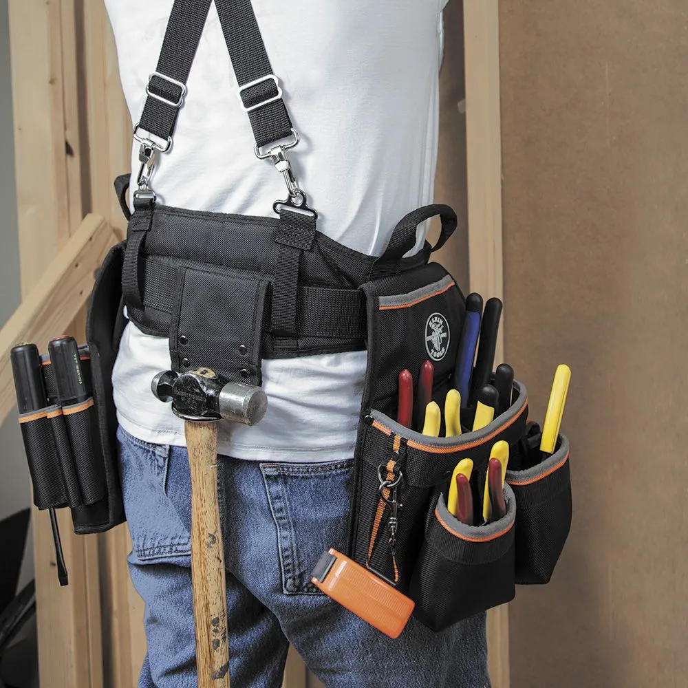 Klein 55427 Tradesman Pro Electrician's Tool Belt, Medium