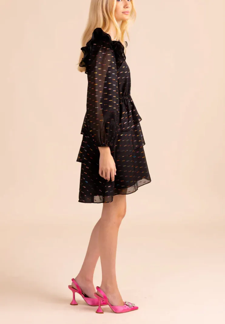 Lexi Dress | Black Dot - M, L