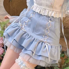 Lolita High Waist Skirt