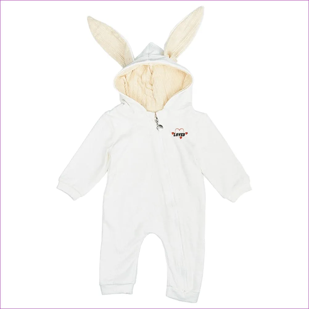 Loved Infant Hooded Jumpsuit