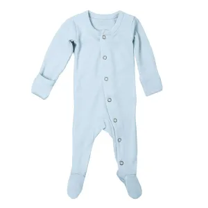 L'ovedbaby Organic Gl'oved Footed Overall - Moonbeam