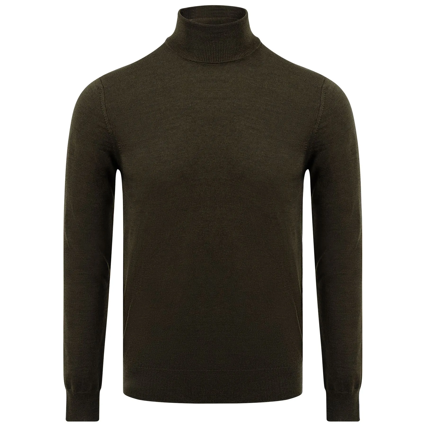 Lyd Merino Turtleneck Forest Green - AW22