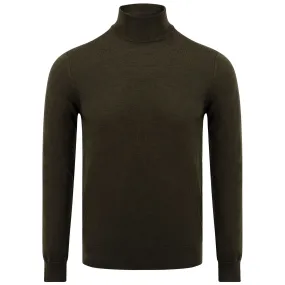 Lyd Merino Turtleneck Forest Green - AW22