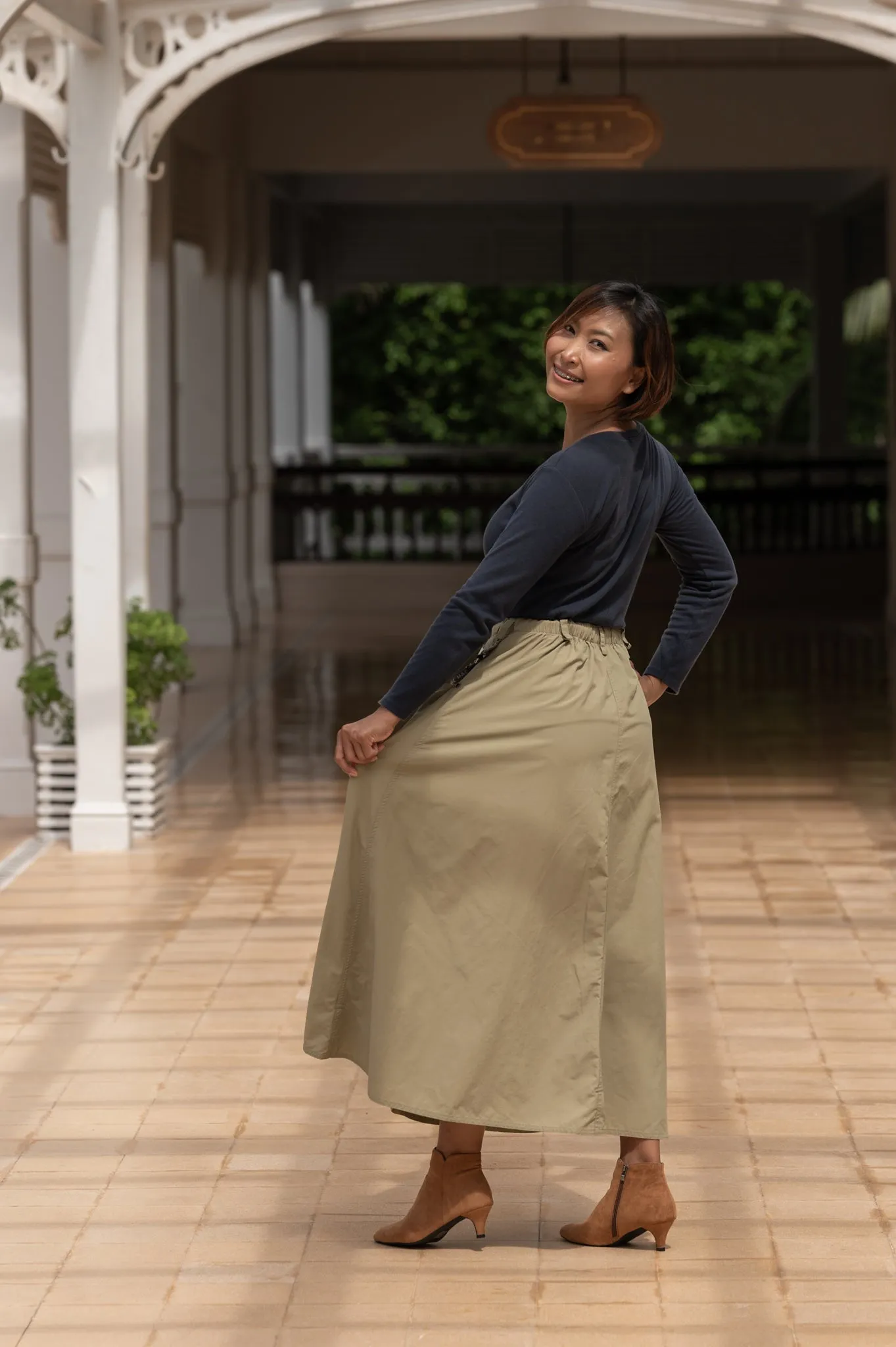 Macabi Skirt - Stone