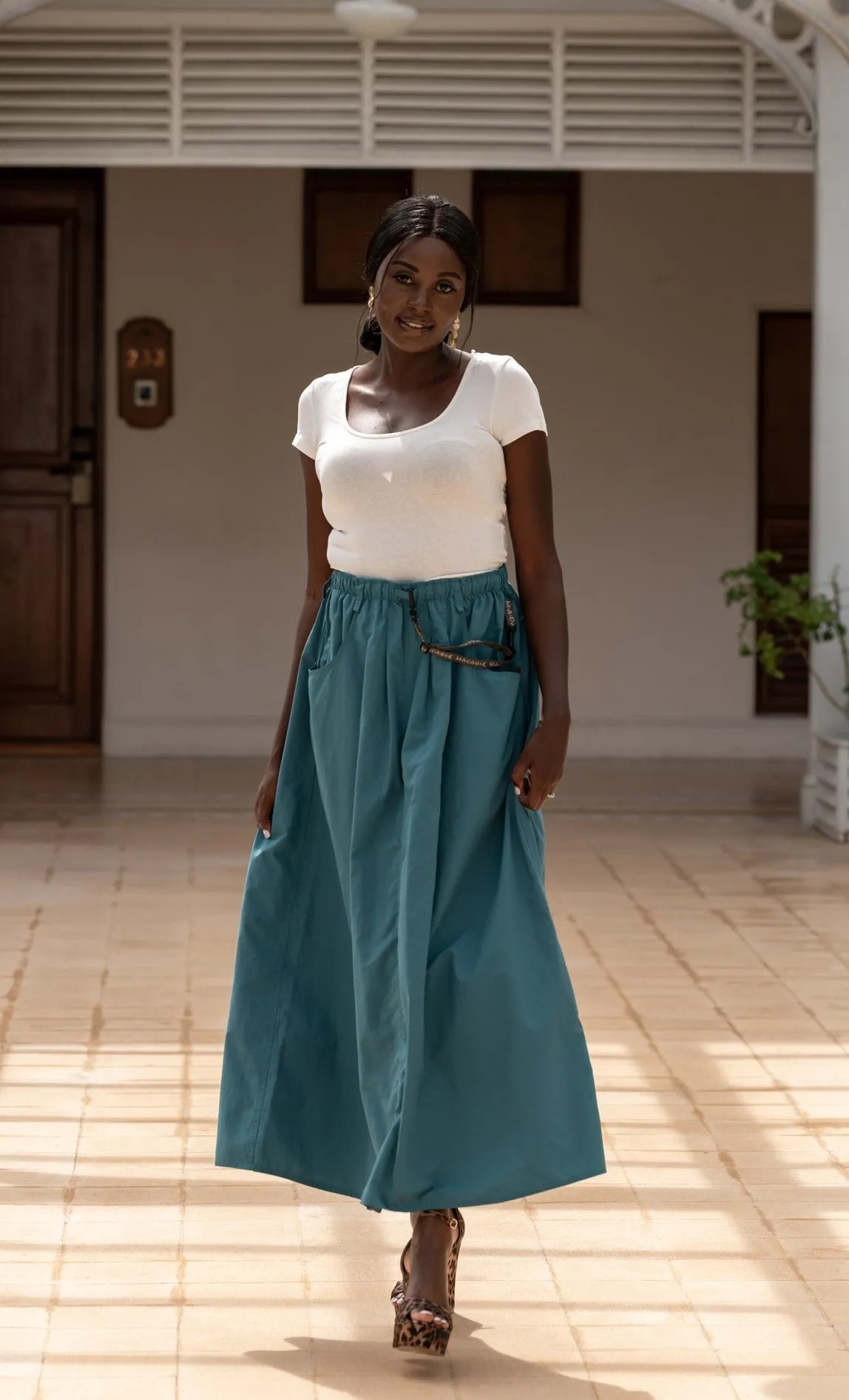 Macabi Skirt - Teal