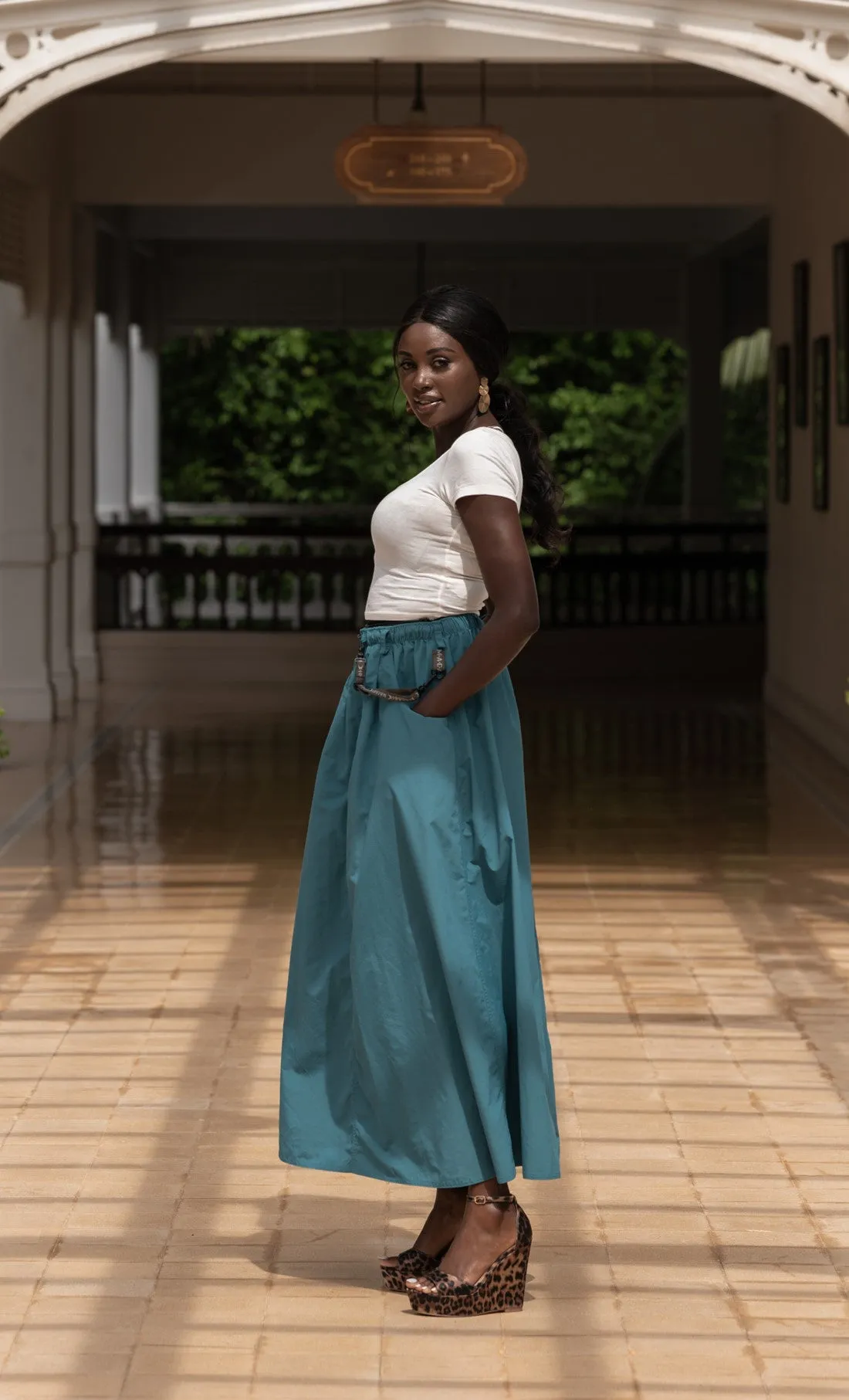 Macabi Skirt - Teal