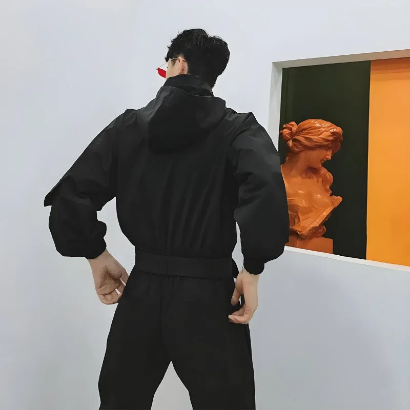 Men's Hooded Jumpsuit