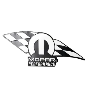 Mopar Performance Embossed Shaped Metal Sign - 9" x 24.25"