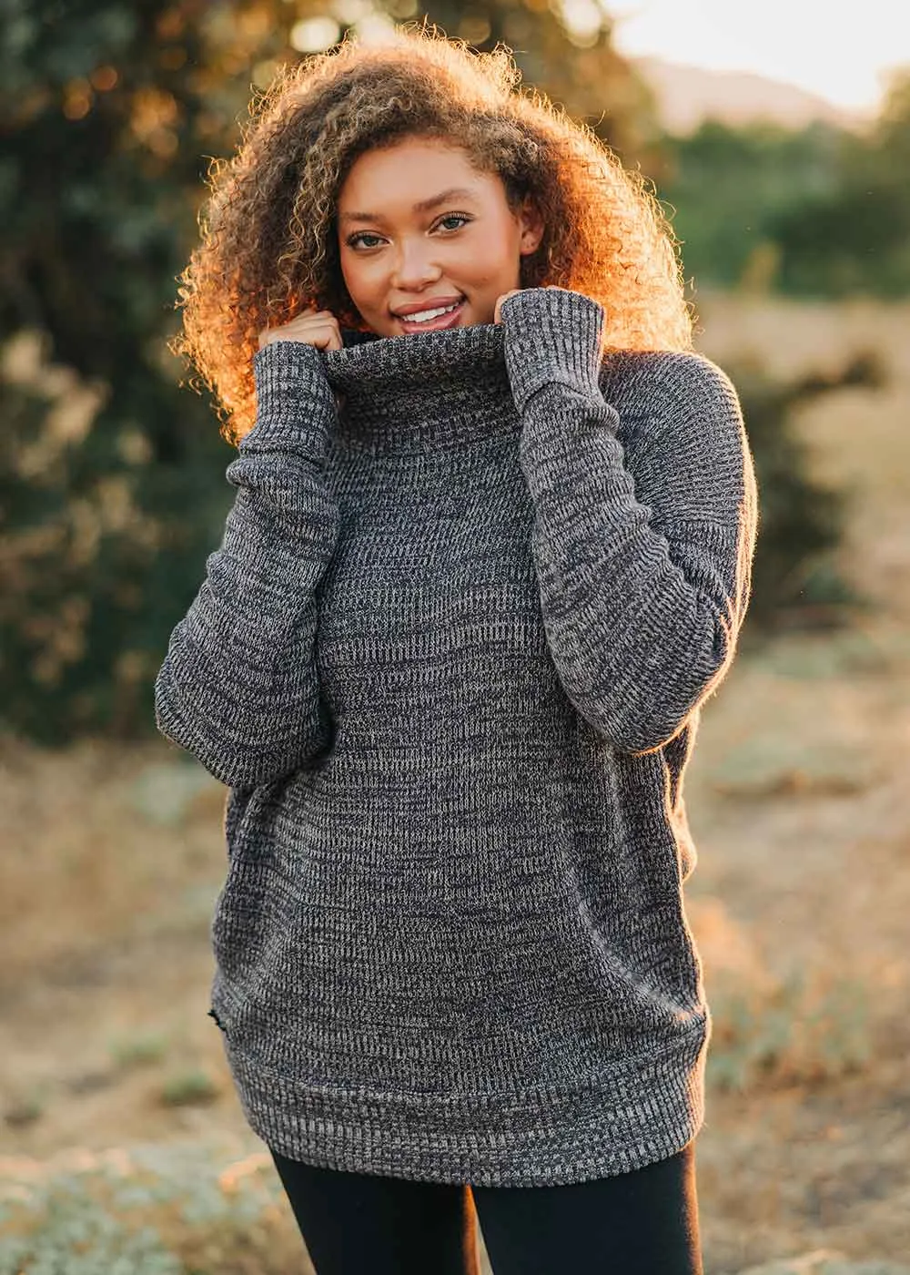 Morana Sweater in Hemp & Cotton Knit