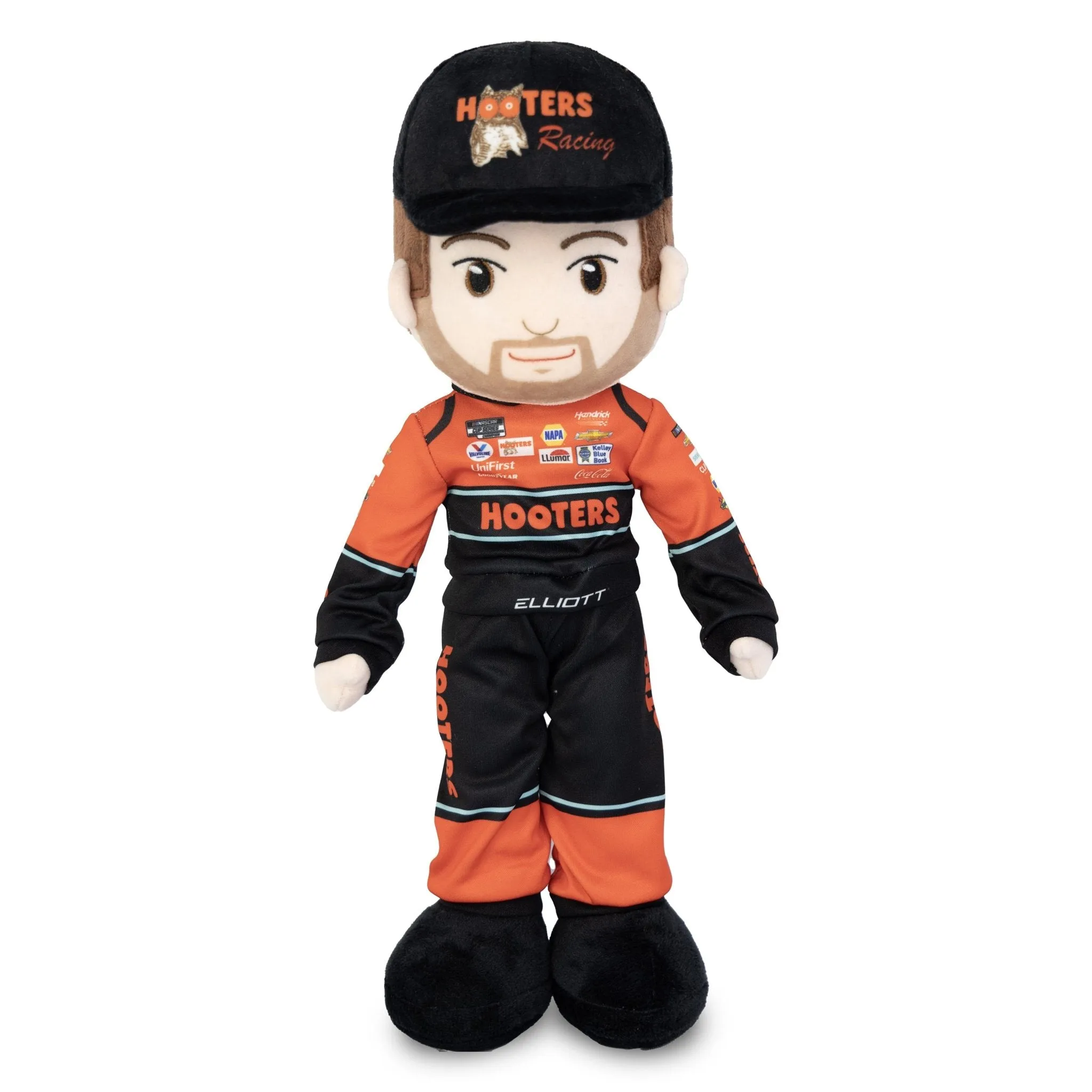 NASCAR | Hendrick Motorsports Chase Elliott Hooters Plush Figure