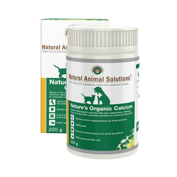 NATURAL ANIMAL SOLUTIONS Natures Organic Calcium 200g