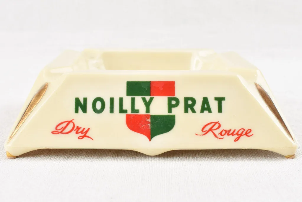 Noily Prat dry rouge vintage ashtray 7"