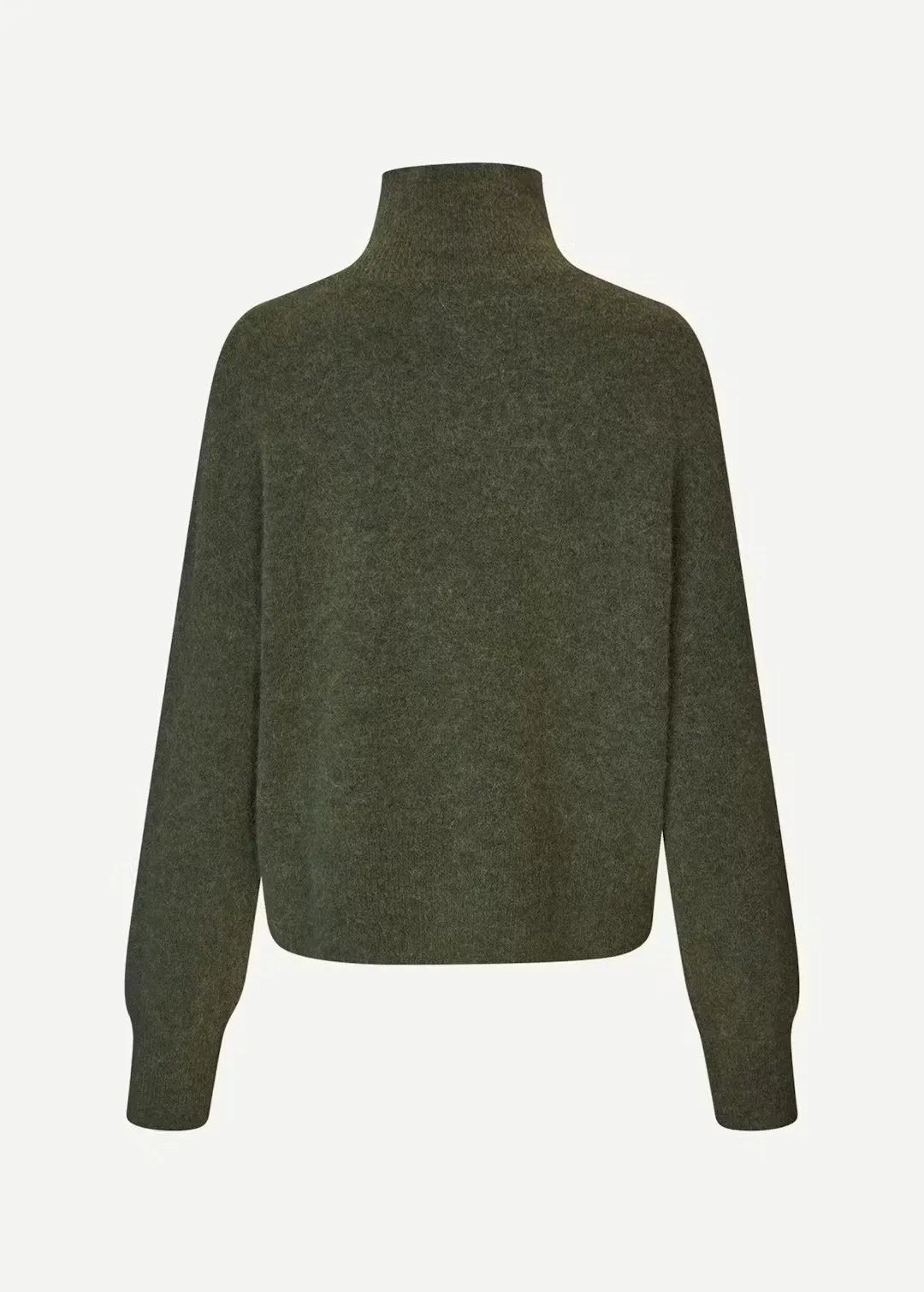 NOLA CASHMERE TURTLENECK | FOREST NIGHT