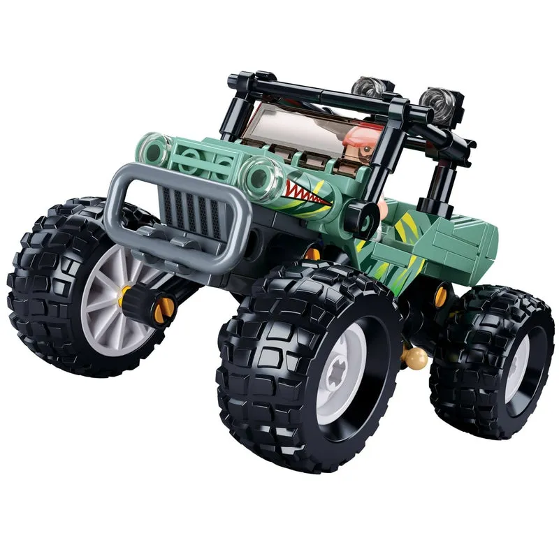 Off-Road Vehicle-Green Building Block Kit (155Pcs)