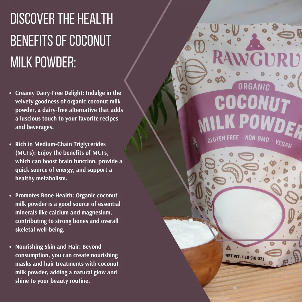 Organic Coconut Milk Powder - 16 oz