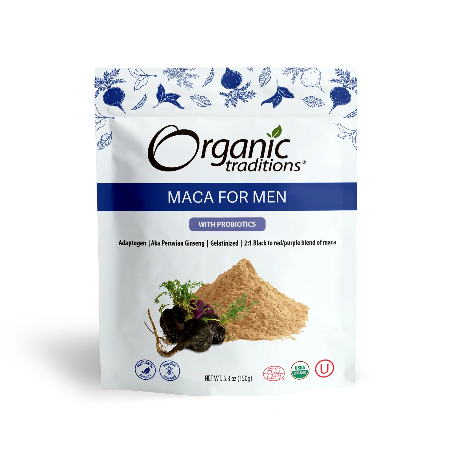 Organic Maca for Men with Probiotics