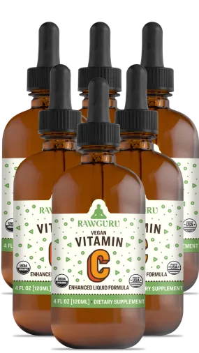 Organic Vitamin C Tincture - 120mL (6 month supply)