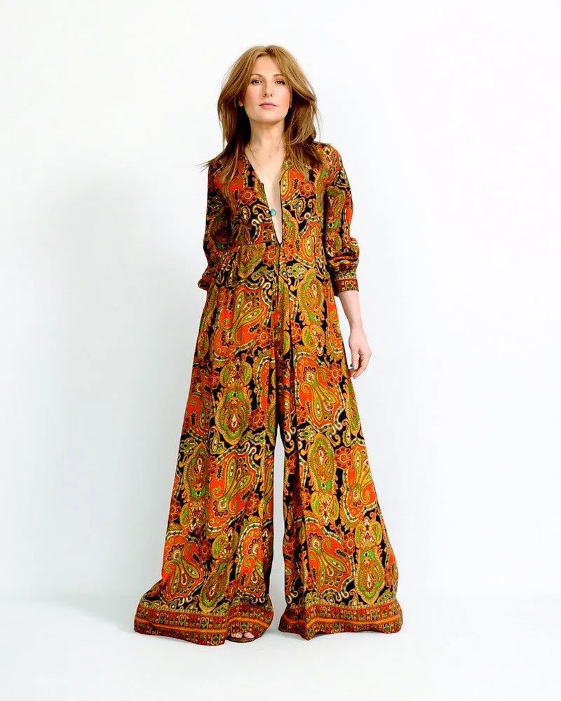 Paisley Palazzo Jumpsuit