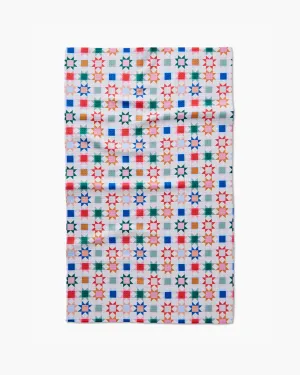 Patchwork Picnic Tea Towel