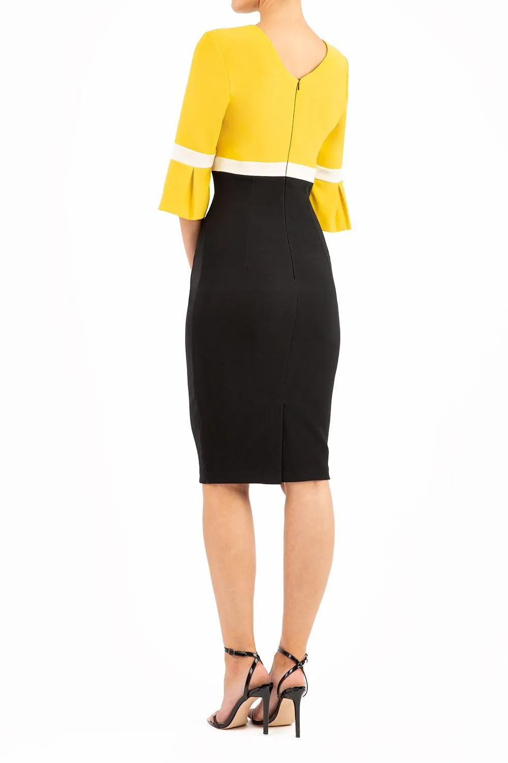 Reggie Sleeved Colour Block Dress