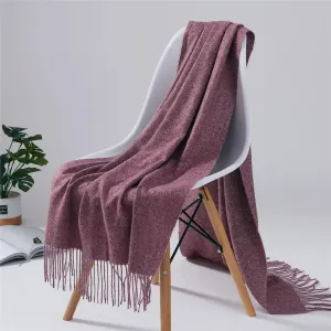 Retro Cashmere - Maroon