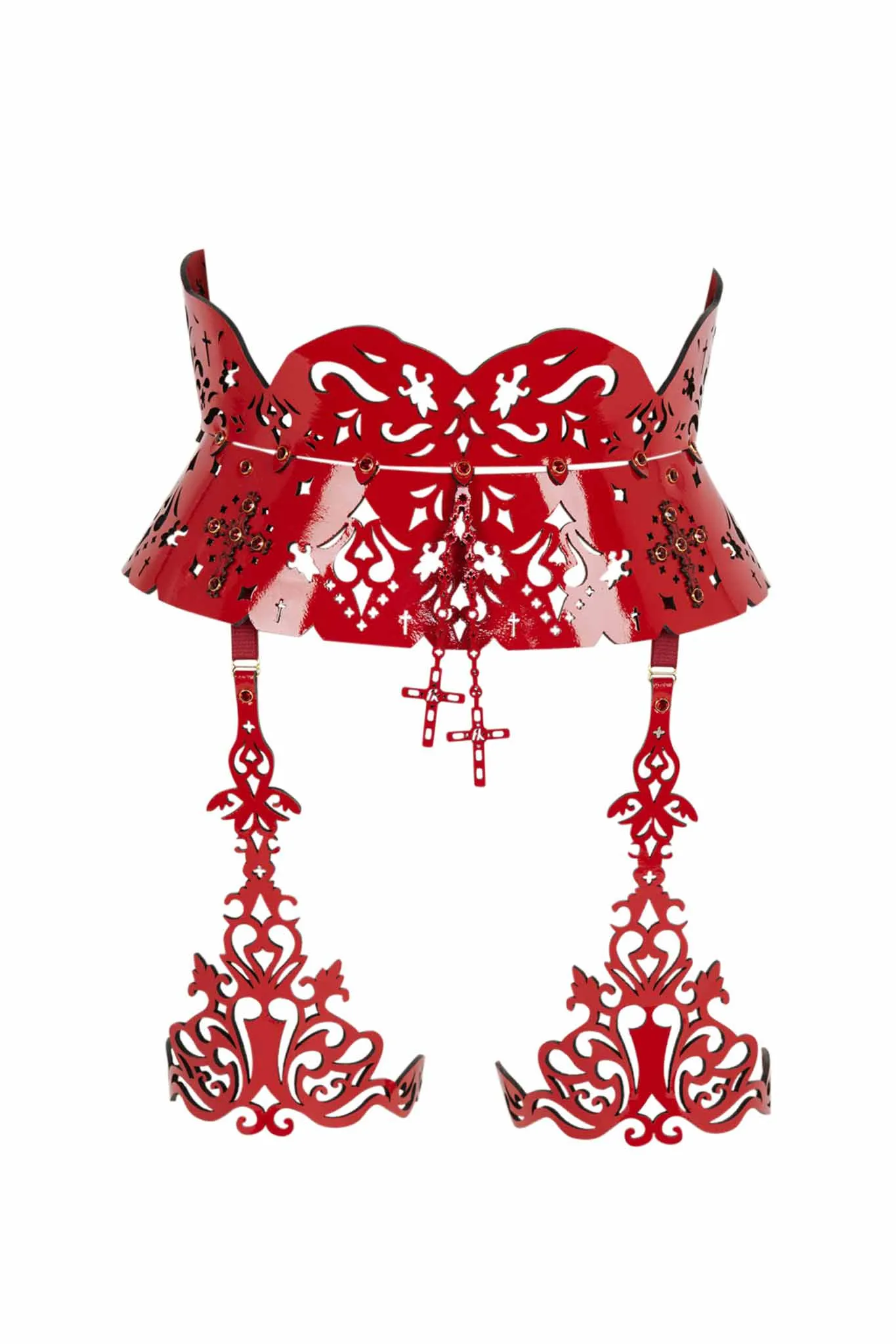 Rosso Waist Belt Garter