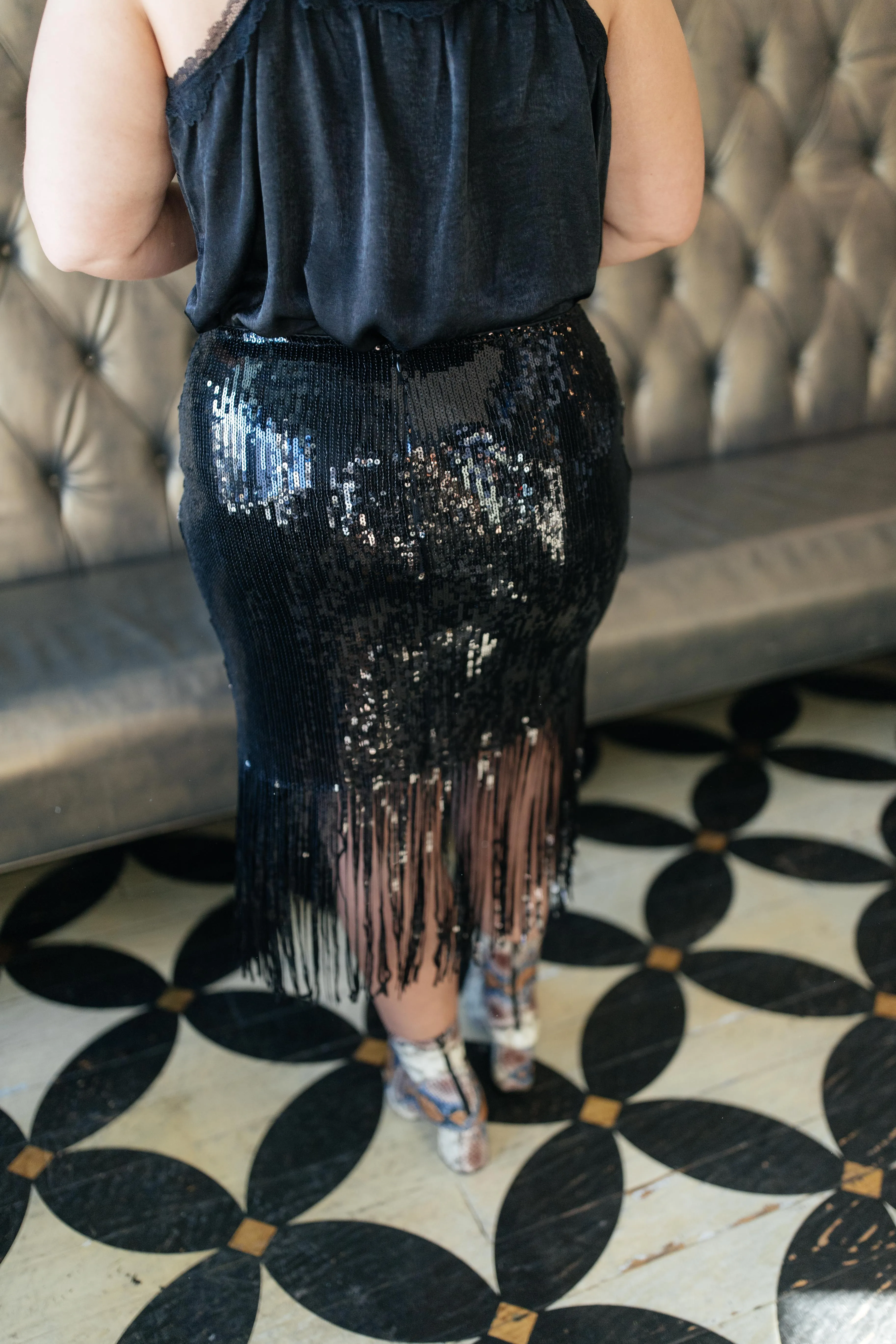 Sierra Sequin Skirt