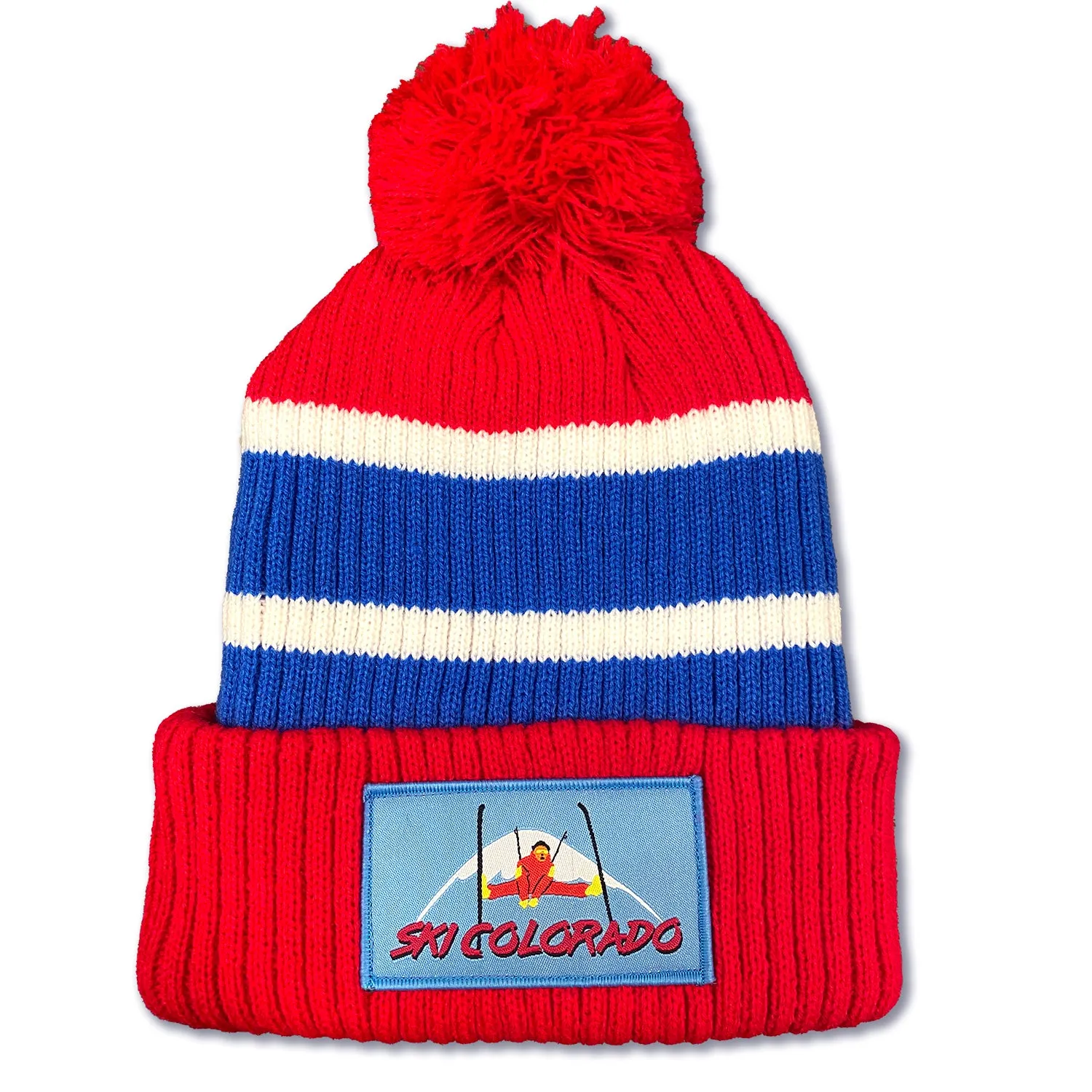 Ski Colorado Pom Top -  Beanie