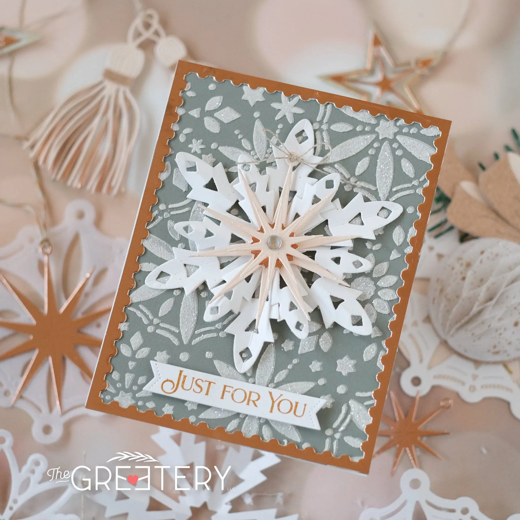 Snowflake Prints Stencil