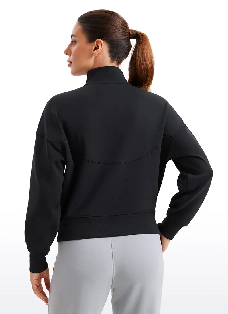 SoftAura Half Zip Pullover Sweatshirt