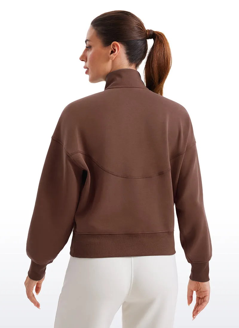 SoftAura Half Zip Pullover Sweatshirt