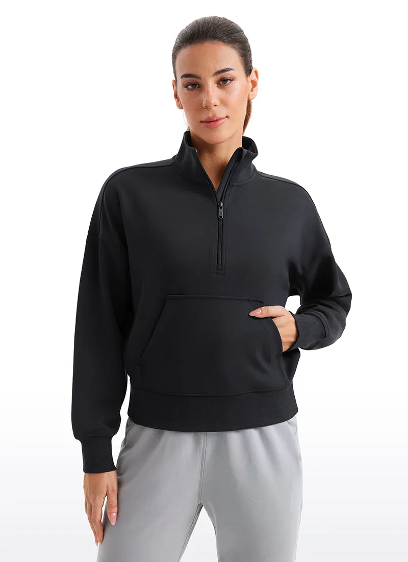 SoftAura Half Zip Pullover Sweatshirt