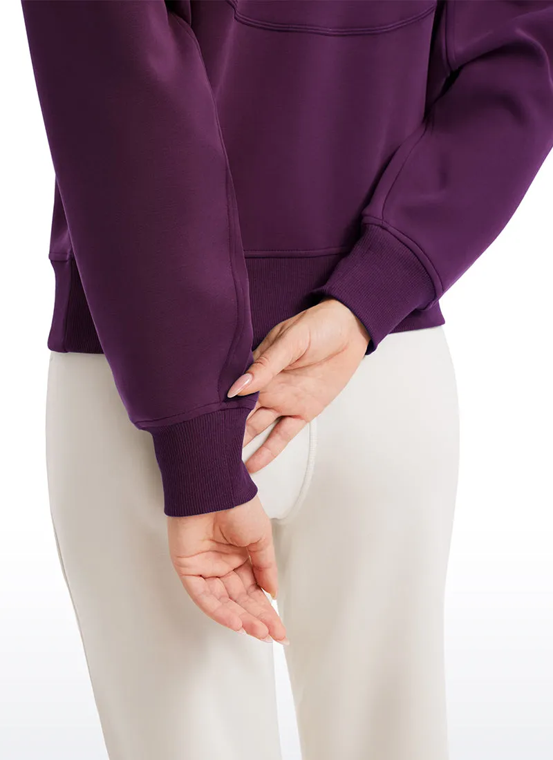 SoftAura Half Zip Pullover Sweatshirt