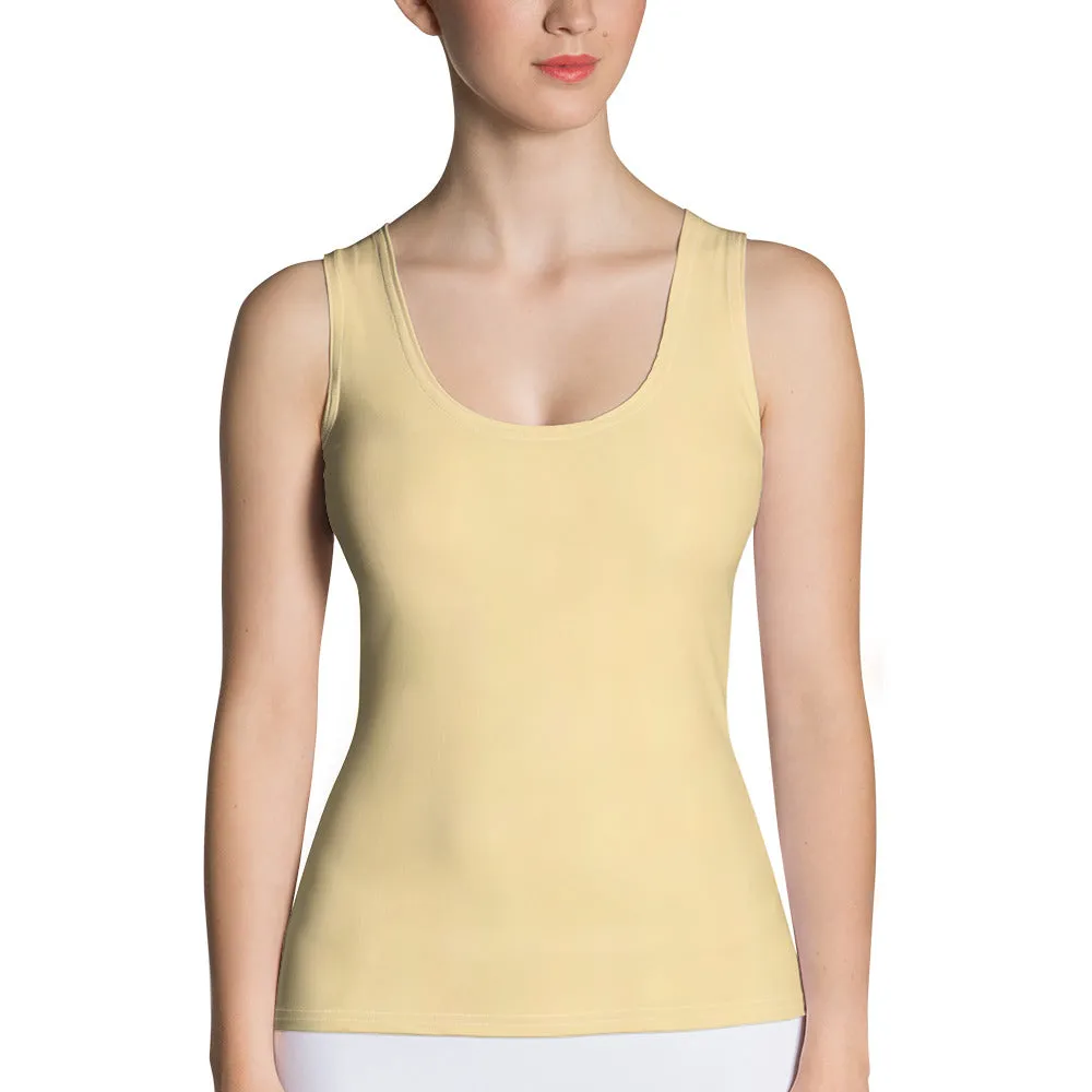 Solar Plexus Yellow Tank Top