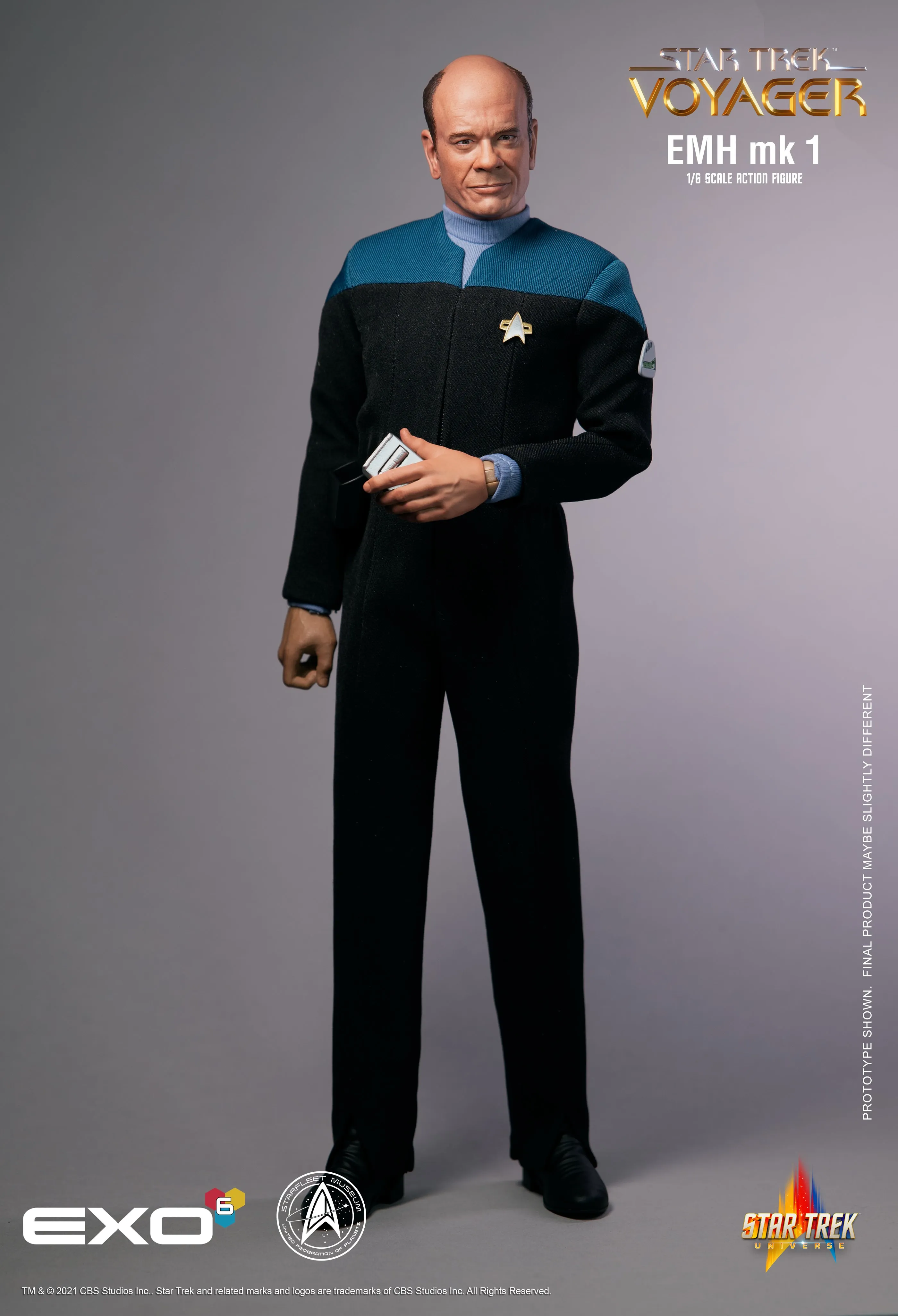 Star Trek Voyager The Doctor EMH 1/6 Scale Figure