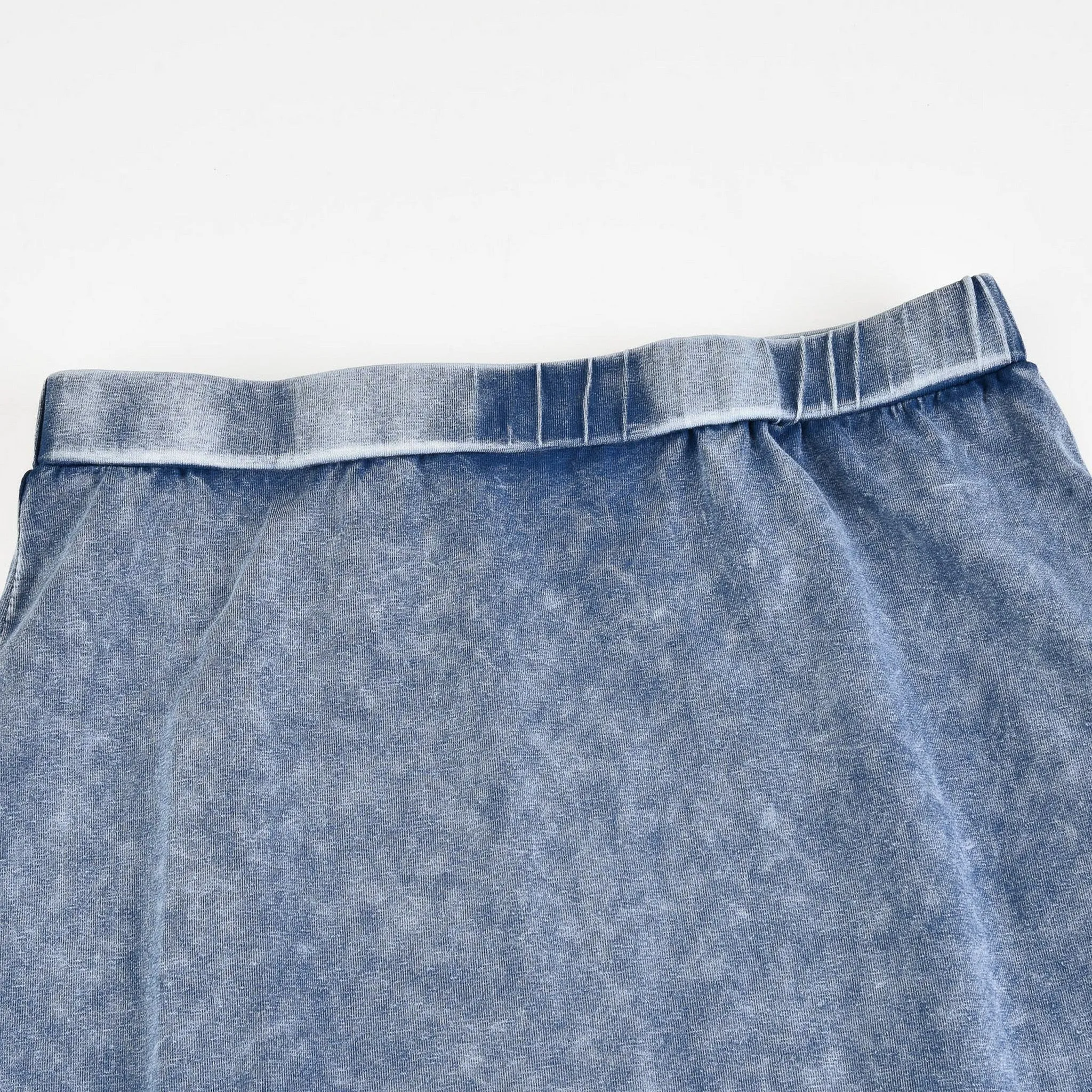 Stone Wash Pencil Skirt