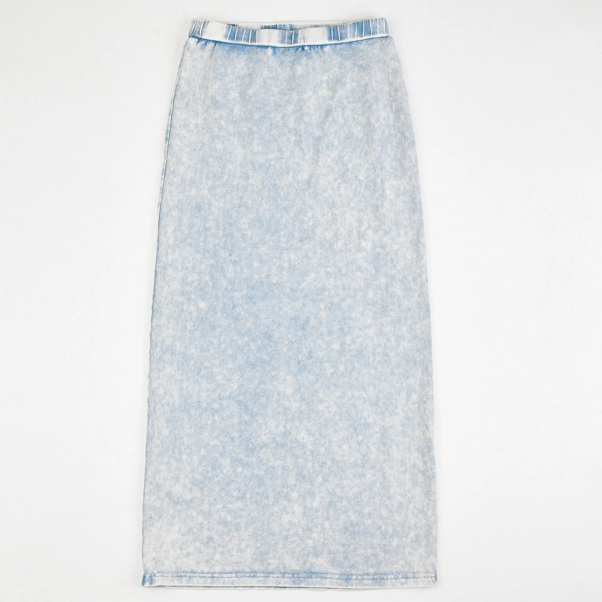 Stone Wash Pencil Skirt