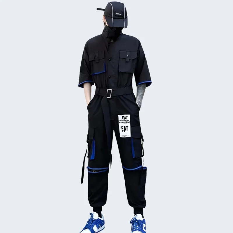 Techwear Multi Pocket Jumpsuit